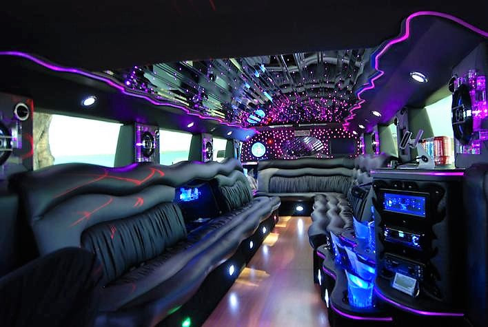 Hummer Limousine Interior